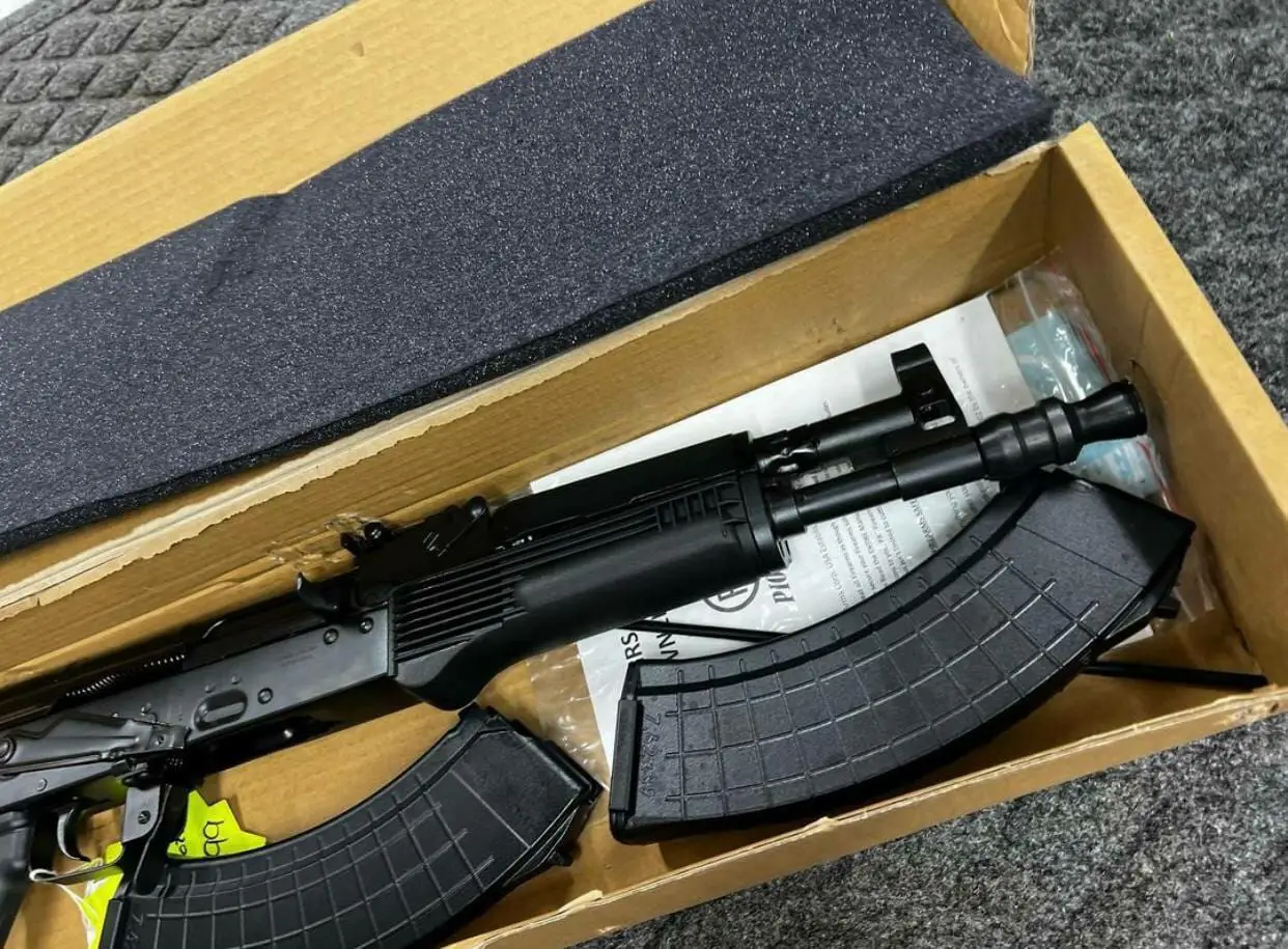 AK-Style Semi-Automatic Pistol