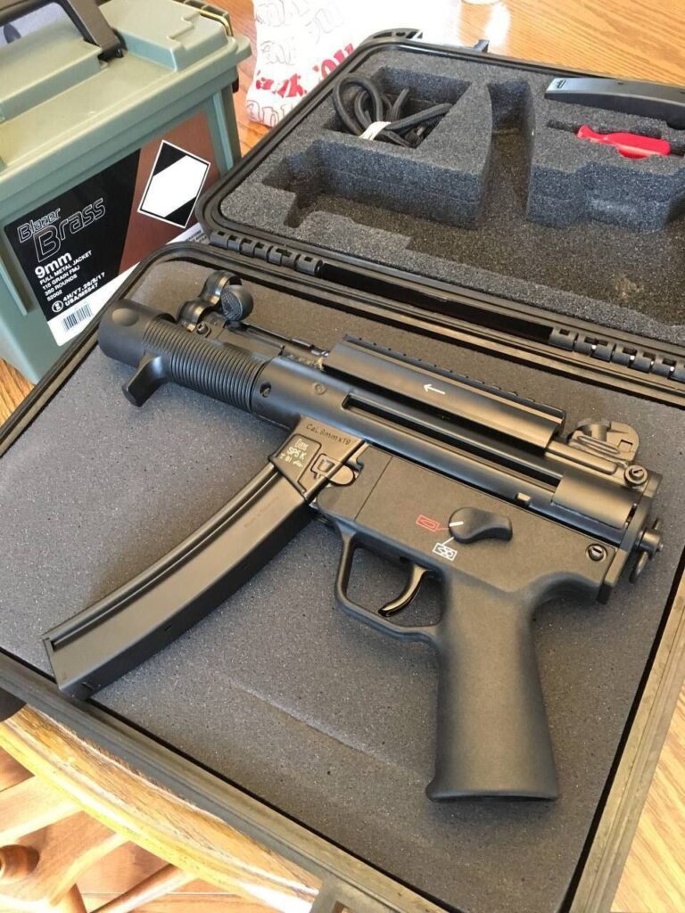 HK SP5 9mm Semi-Automatic Pistol