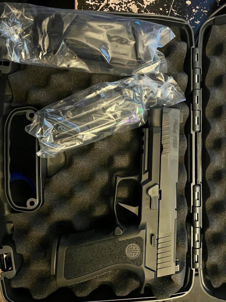 SIG Sauer P320 Full-Size – 9mm Semi-Automatic Pistol