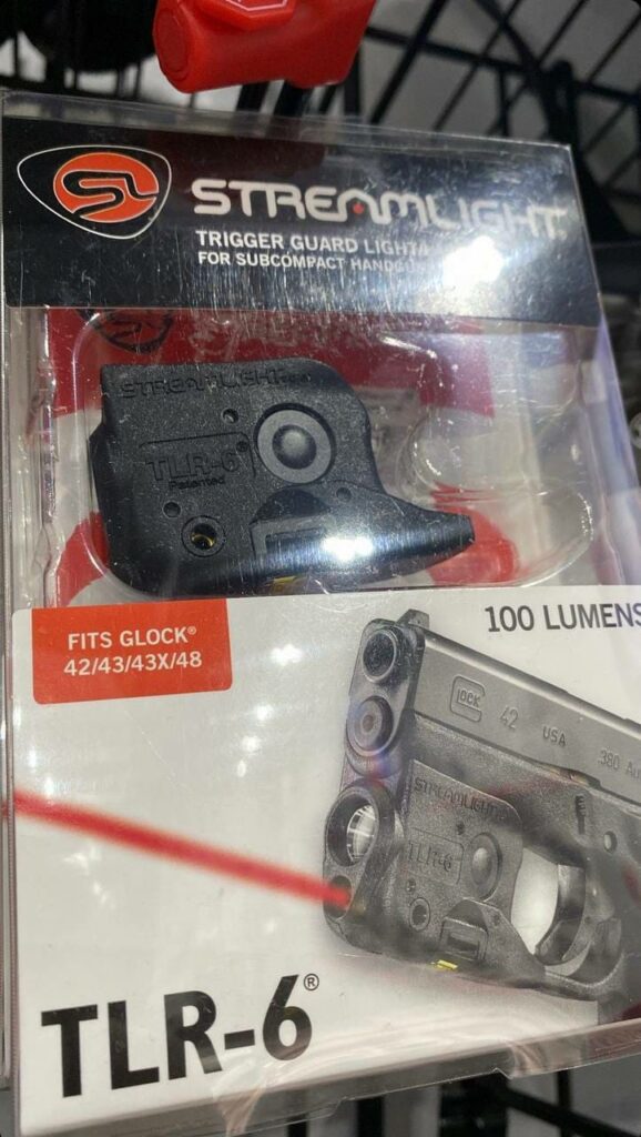 Streamlight TLR-6 Weapon Light & Laser for Glock 42/43/43X/48