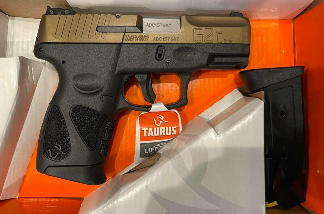 Taurus G2C 9mm Semi-Automatic Pistol (FDE/Black)