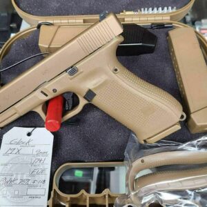 Glock 19X 9mm Pistol (Coyote Tan)