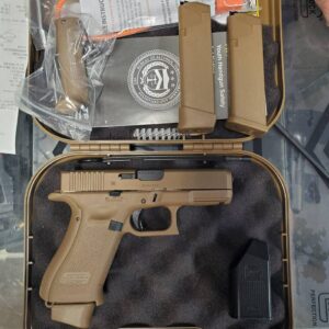 Glock 17 Gen5 Coyote 9mm Pistol