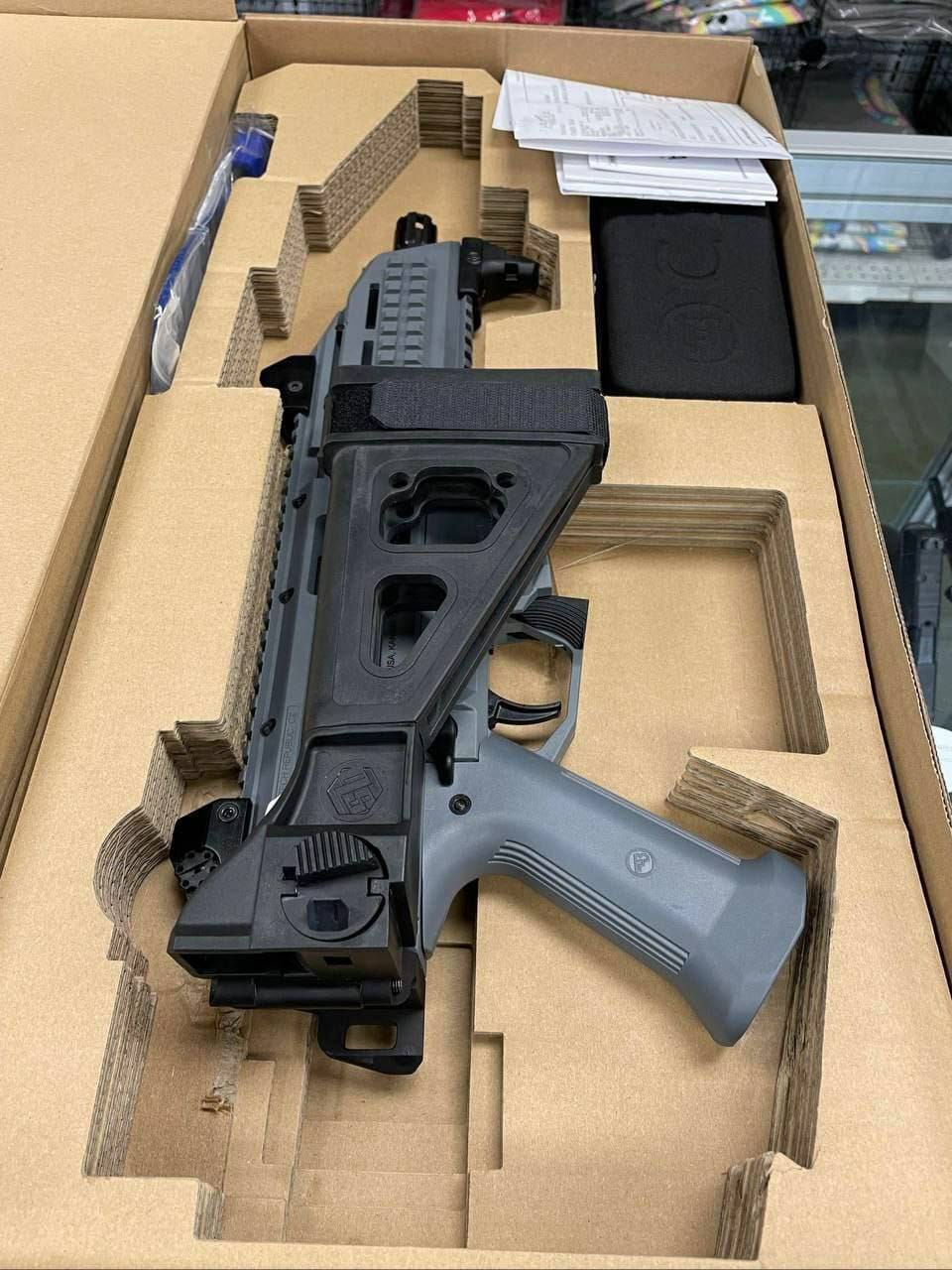 CZ Scorpion EVO 3 S1 9mm Carbine (Gray) – Product Description - Image 3
