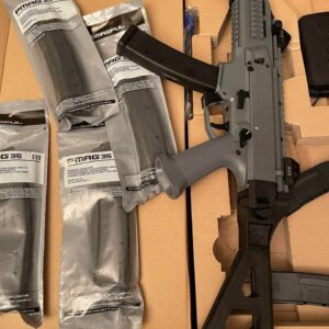 CZ Scorpion EVO 3 S1 9mm Carbine (Gray) – Product Description