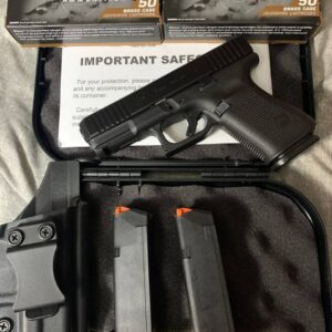 Glock 19 Gen5 9mm Pistol Package