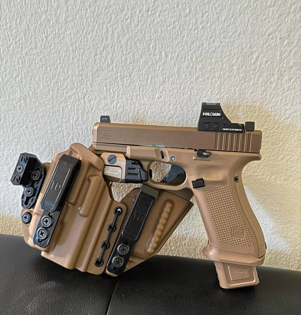 Glock 19X — 9×19mm, Tan/FDE Configuration