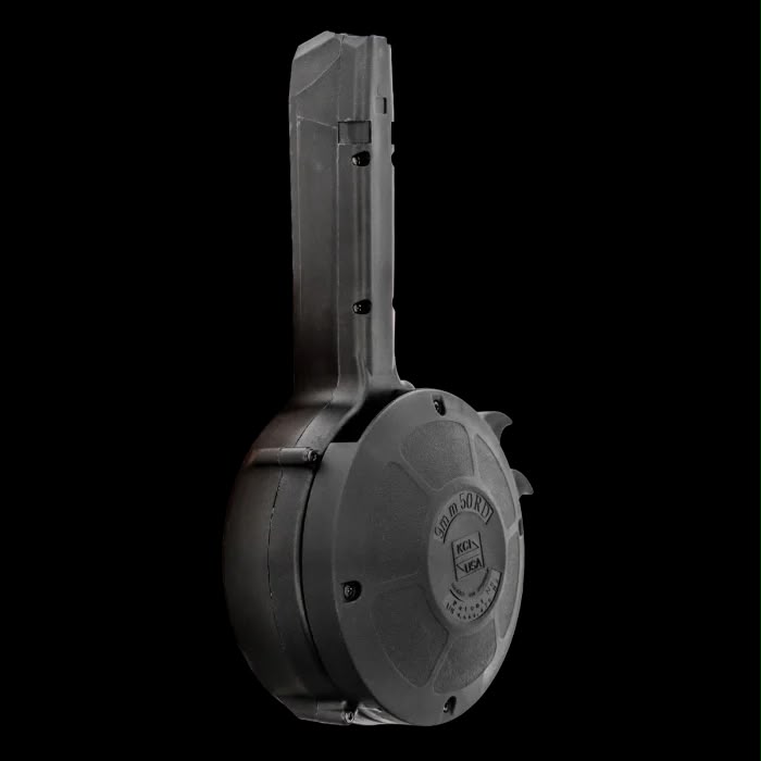 KCI 9mm 50-Round Drum Magazine for Glock Pistols - Image 3